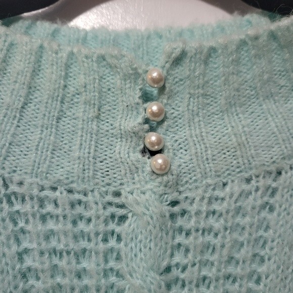 JP Vintage Aqua Blue Sweater XXL - Picture 4 of 6